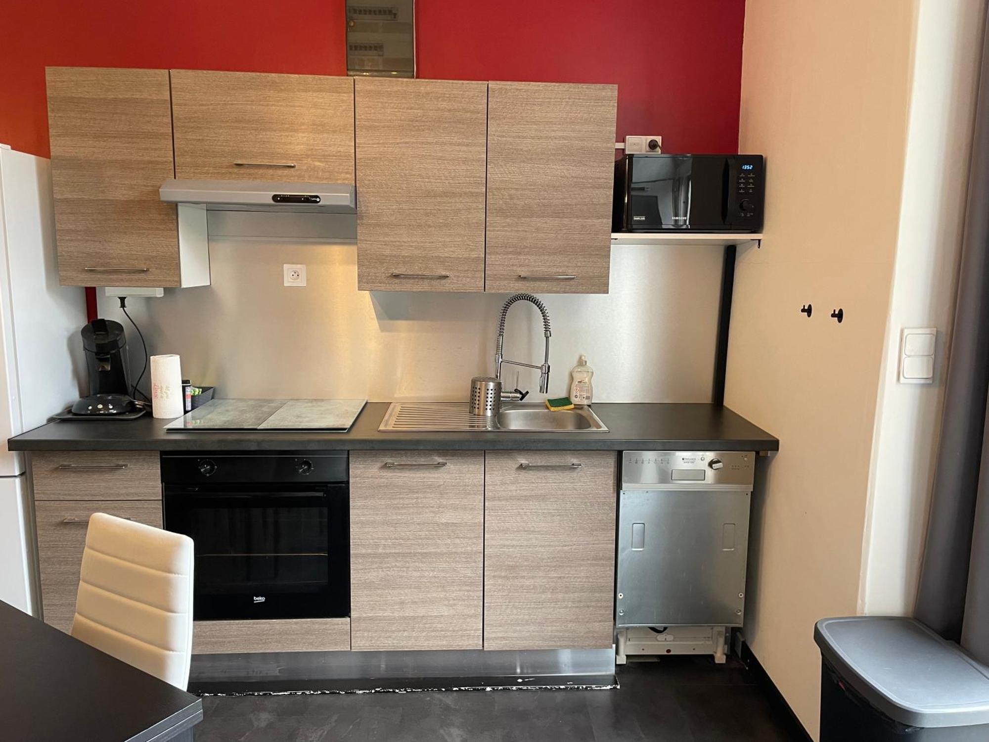 נאנסי Charmant Appartement Avec Jardin מראה חיצוני תמונה